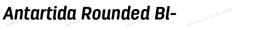 Antartida Rounded Bl字体转换 Antartida Rounded Bl字体转换